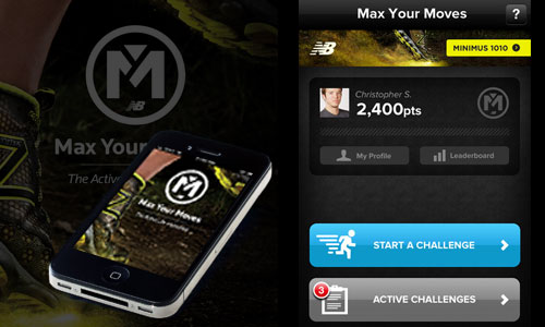 New Balance: Max Your Moves iOS App